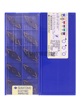 日本住友数控刀片 VNMG160404N-SU AC630M 加工不锈钢