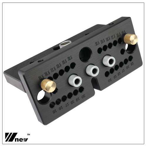 木工DIY三合一圆木榫钻孔器打孔器开孔器木匠家具拼板辅助工具