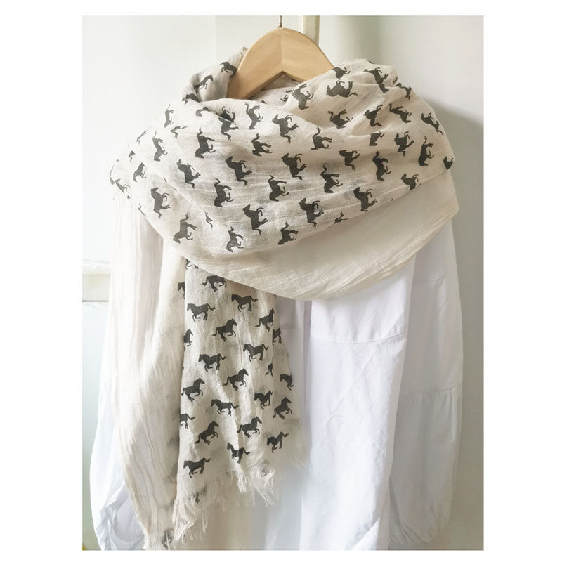 优雅知性大牌风小马印花围巾 柔软春夏轻薄款纱巾防晒空调披肩,包装,包装袋,淘宝优惠券,粉丝福利购,淘宝优惠卷