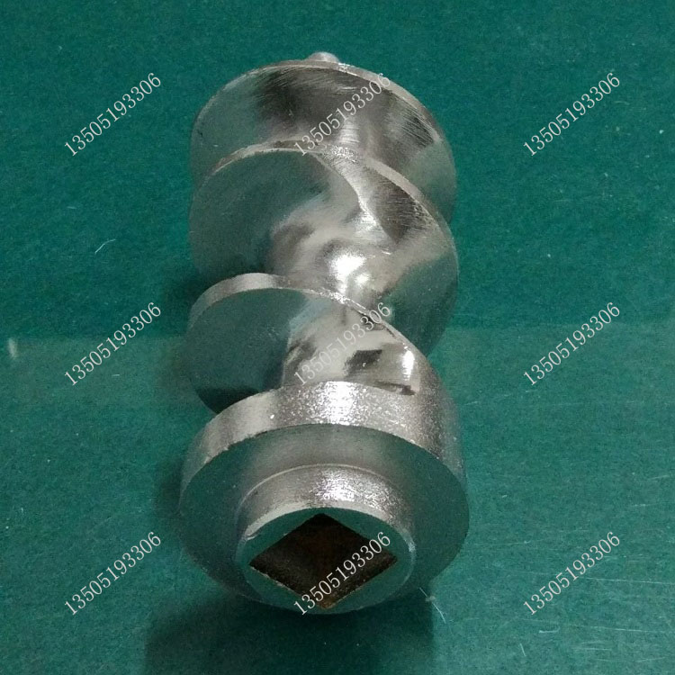 红景天 12型电动绞肉机绞龙 不锈钢推进器 螺旋杆配件轴芯