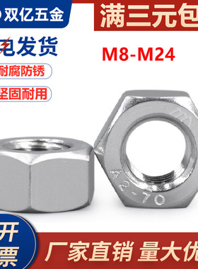 304不锈钢左旋细牙螺帽反牙螺母M8M10M12M16M20M24-x*1.25*1.5*2