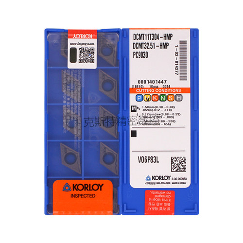 正品克洛伊数控刀片 DCMT11T304-HMP PC9030 加工不锈钢
