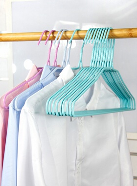成人加粗46cm衣架无痕衣架子家用43cm晾衣架挂架衣服架42cm衣撑子