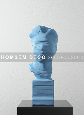 现代轻奢a艺术品样板房间人物雕塑摆件家居软装饰品雕像酒店售楼