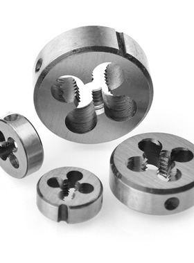 圆板牙手动螺纹套丝元扳牙M34M35M37M38M40M41M44*1*1.5*1.75*2*3