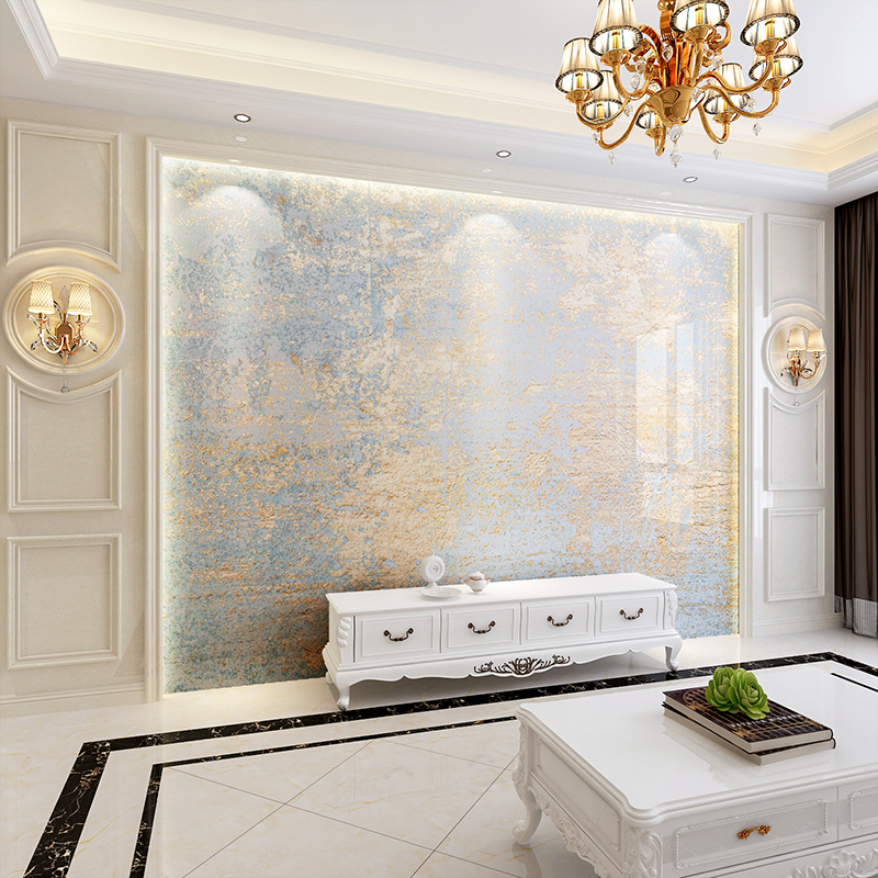 北欧复古抽象旧墙面墙纸个性创意客厅电视背景P墙壁纸卧室墙布定
