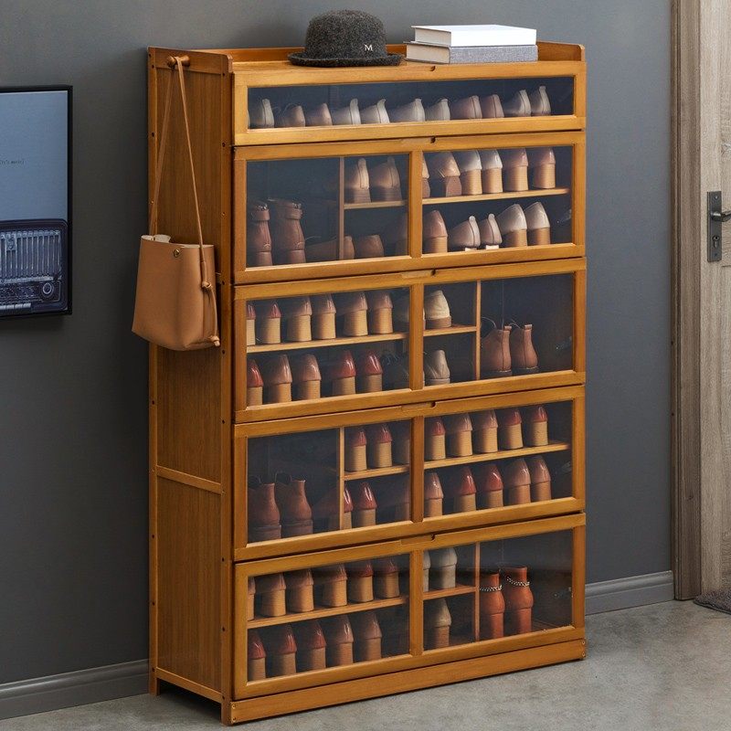 鞋柜家用门口大容量阳台储物柜多层进门玄关入户置物收纳实木鞋架,住宅家具,鞋架,淘宝优惠券,粉丝福利购,淘宝优惠卷