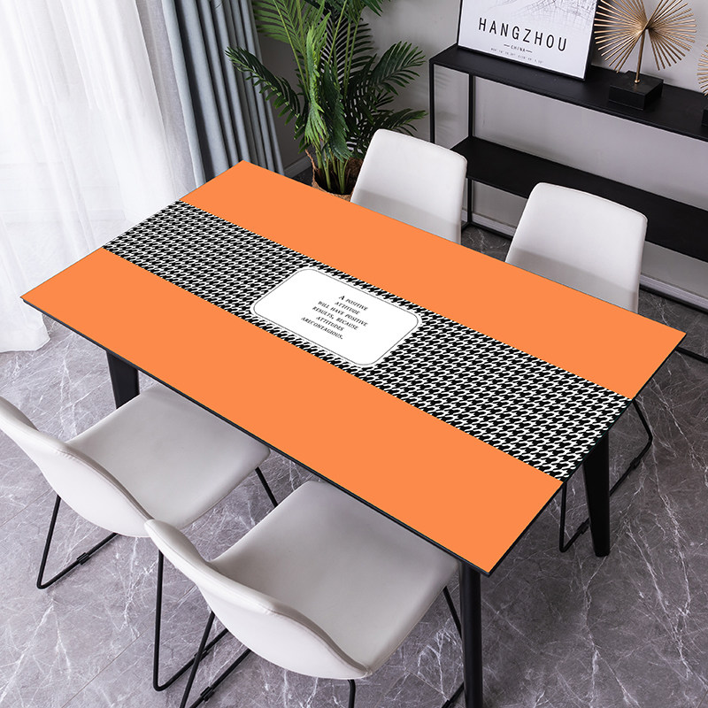 轻奢皮革厚餐桌垫P桌布防水防油免洗防烫茶几垫桌面垫书桌,居家布艺,桌布,淘宝优惠券,粉丝福利购,淘宝优惠卷