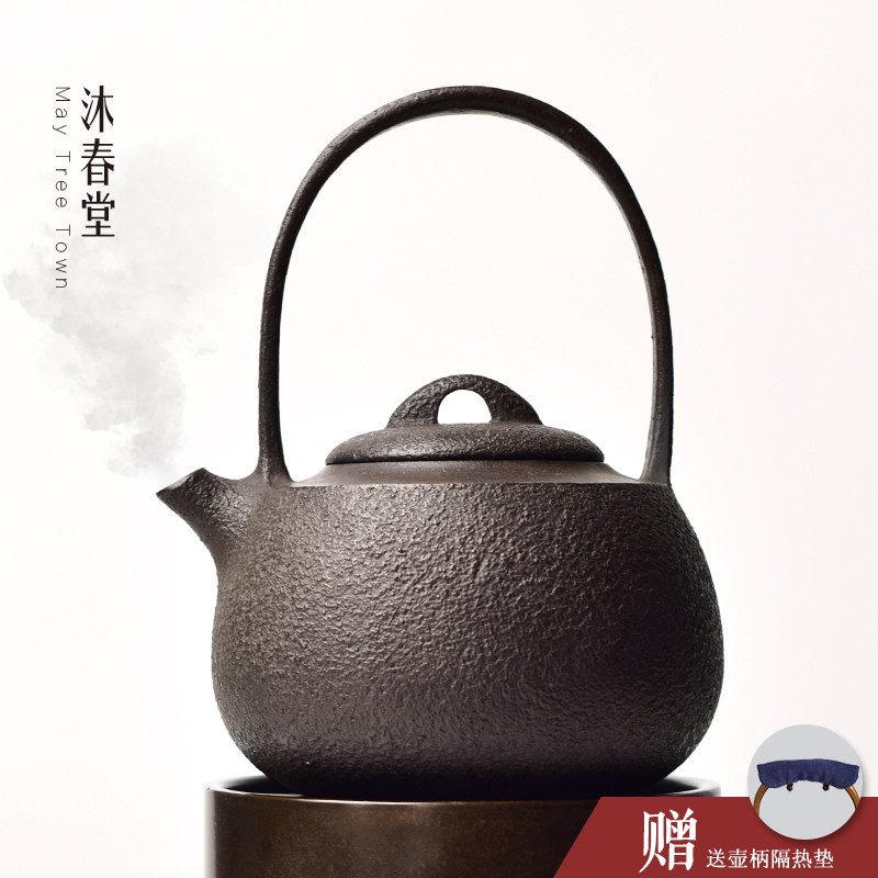 堂 桥 精品铸铁壶 日式铁瓶 简约仿古茶具家用泡茶煮水壶大号