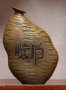 新中式摆件入户进门玄关隔断层高档书柜博古架小装饰品