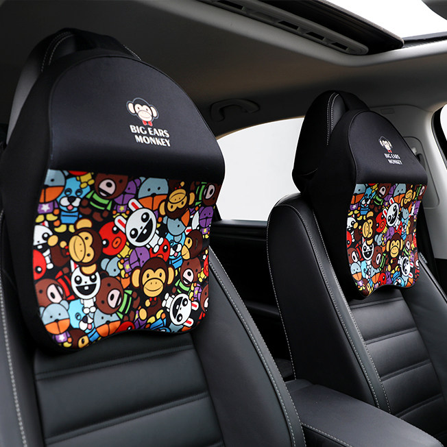 汽车头枕护颈枕靠枕一对车用枕头记忆棉车载座椅枕头车内用品,汽车用品/电子/清洗/改装,头枕,淘宝优惠券,粉丝福利购,淘宝优惠卷