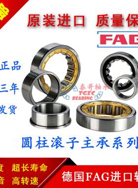 德国FAG进口圆柱滚子轴承NU NJ 1006 1007 1008 1009 1010 E.M1