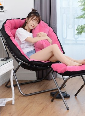 懒人沙发单人g沙发椅卧室阳台休闲懒人椅现代简约家用折叠靠背躺