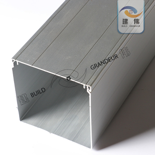 100*100铝合金线槽 明装金属线槽桥架明线线槽墙面卡线槽装饰线槽