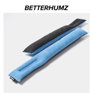 BHAlcantara双色汽车座椅缝隙塞条翻毛皮座位防漏夹缝条内饰用品