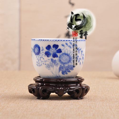 红木雕工艺品紫光黑檀酸枝摆件底座实木圆形花盆茶壶花瓶文玩底座