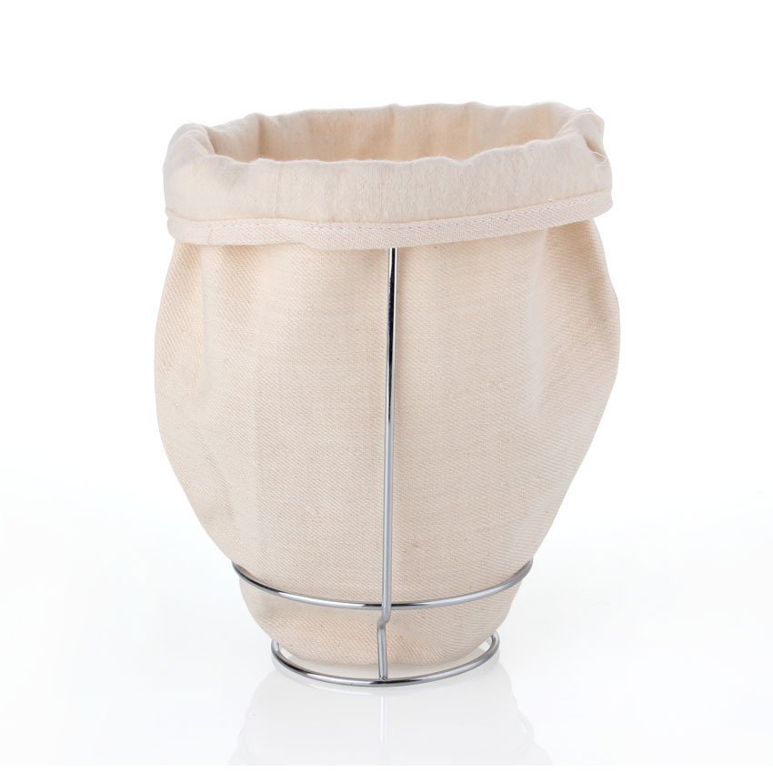 法绒布 滴漏式 咖啡冲袋 不锈钢冲架 过滤袋 奶茶袋子 咖啡器具