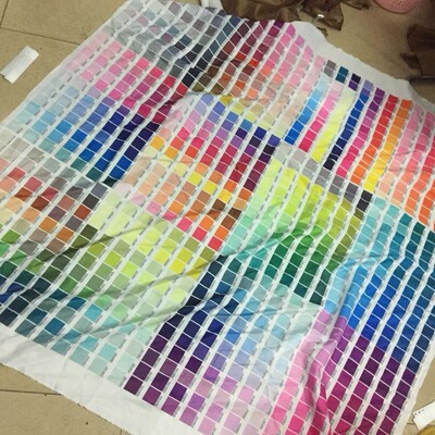 对色卡 数码印花 对色样 CMYK数值 图片 对色 对色按详情实物为准