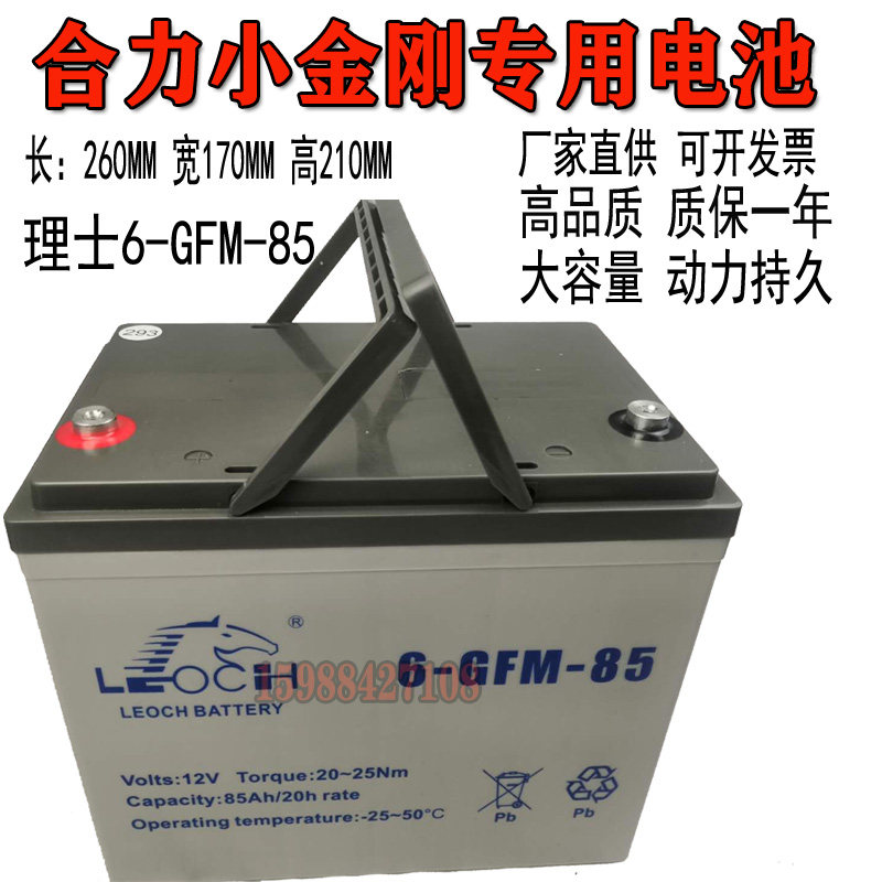 力达WWP合力HELI搬运车CBD15-170G/H理士LEOCH电瓶电池6-GFM-85