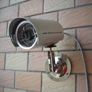 红外高清夜视 原装 夏普CCD 防水监控摄像头 安防探头 监控摄像机