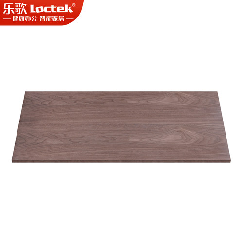 乐歌实木贴皮面板定制原木隔板办公电脑书桌餐桌板飘窗板