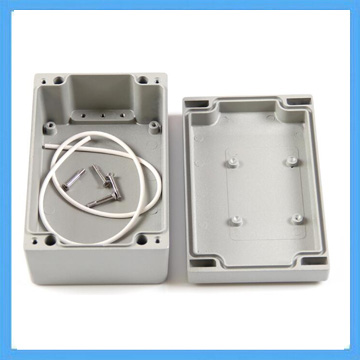 160*100*65mm 防水接线盒 FA26铸铝室外密封盒 金属仪表外壳