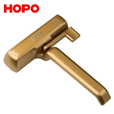 HOPO好博断桥铝合金窗把手防护栏把手外开窗双层窗拨叉执手 AH408