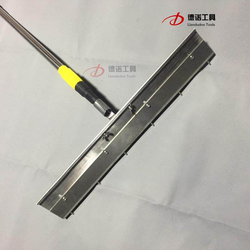 自流平水泥施工工具不锈钢大刮板可调节 齿耙子环氧塑胶硅PU篮球