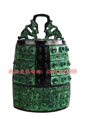 曾侯乙编钟单个编钟青铜器仿古工艺品摆件佛钟汉婚音乐道具收藏品
