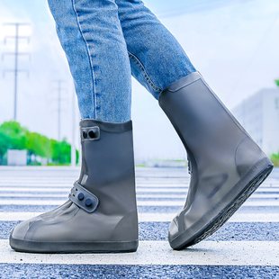 防水鞋雨鞋男女下雨天防雨防滑加厚耐磨底脚儿童硅胶雨靴
