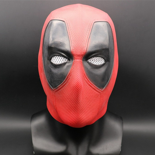 Marvel Superhero Deadpool 2 Full Head Latex Mask Halloween C