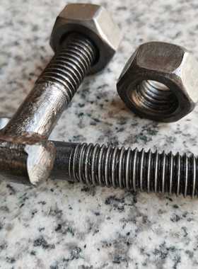 扣件螺丝母M丁字丝扣件螺栓螺帽T型圆头钢管罗杆脚手架配件