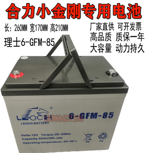 力达WWP合力HELI搬运车CBD15-170G/H理士LEOCH电瓶电池6-GFM-85