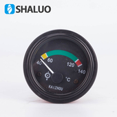 柴油机VDO油压表汽车燃油电子感应机油压力水温油量表12V24V带灯