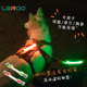 宠物发光果冻百搭带led安全灯夜光吊坠防水防走丢狗狗炫酷亮夜灯