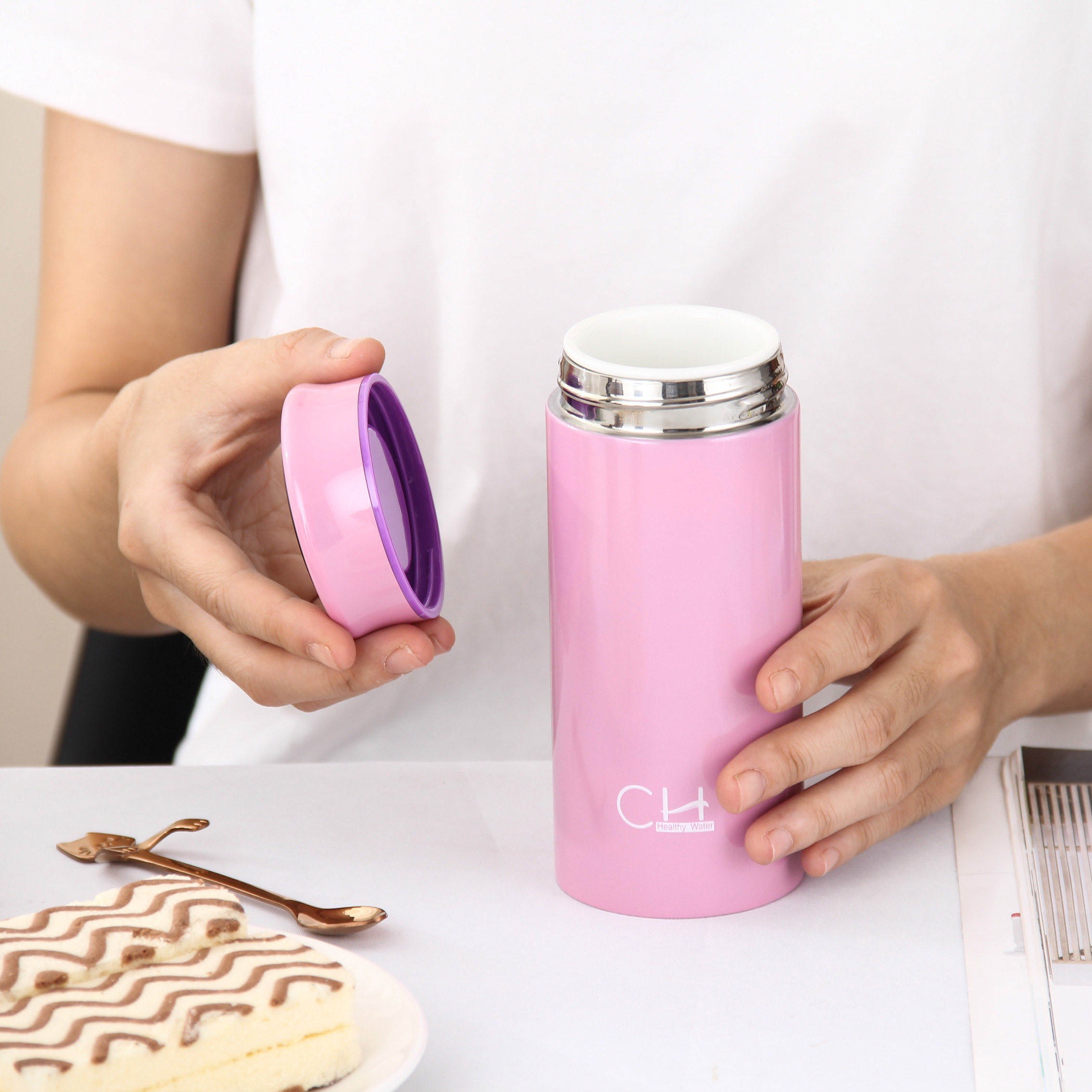 陶瓷内胆保温杯真空保温杯商务咖啡杯豆浆牛奶中药儿童便携保温杯