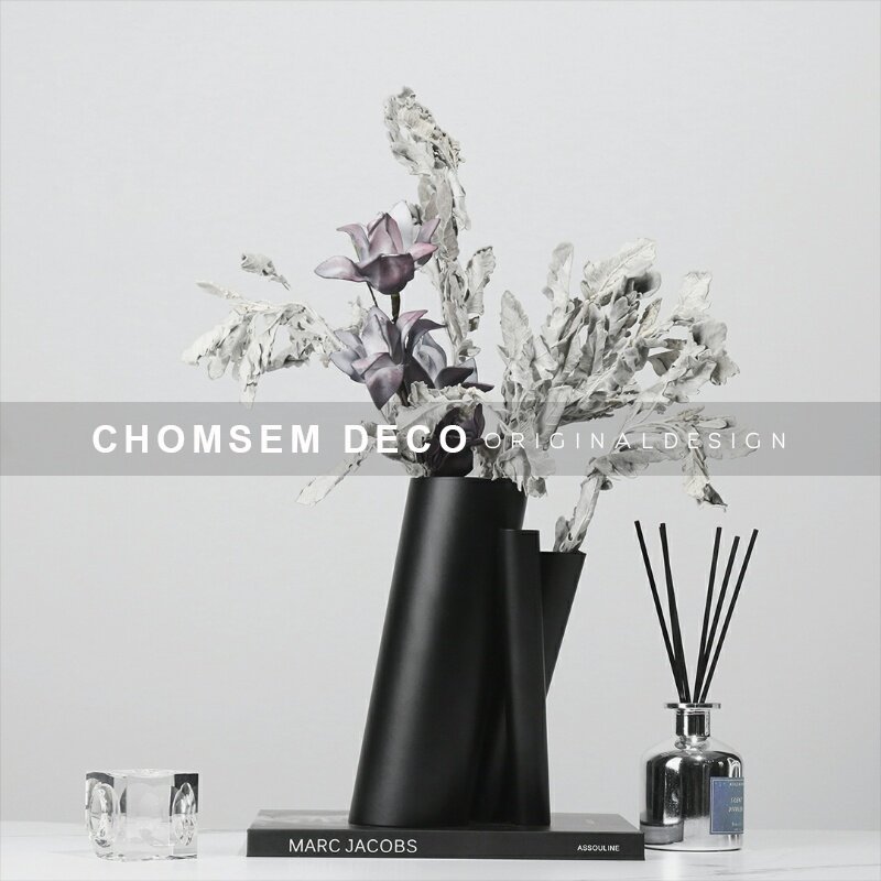 现代极简几何金属花器摆件样板房间家居客厅茶几餐桌插花花瓶摆设,家居饰品,花瓶,淘宝优惠券,粉丝福利购,淘宝优惠卷