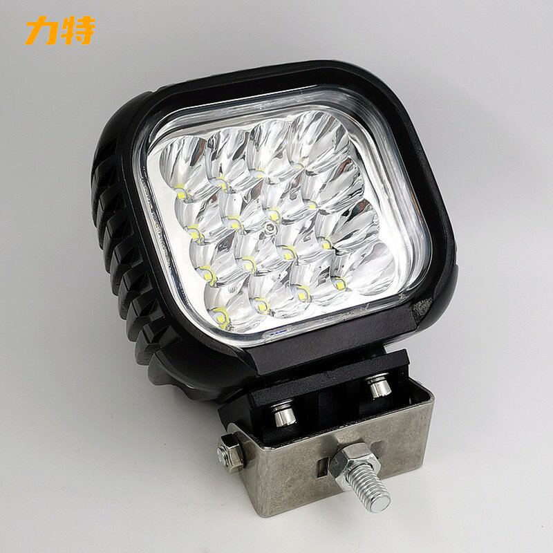 48W越野车顶灯超亮聚光汽车射灯LED工作灯方灯12V24v货车led射灯