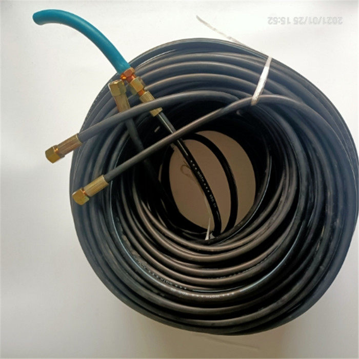 光面阻燃高压钢丝氧气管焊割专用氧气管耐磨耐烫柔软防爆6mm气带