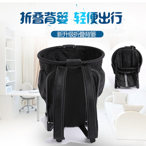 购物置物背篼h收纳框买菜家用背筐可折叠多功能背篓买菜宠物背包