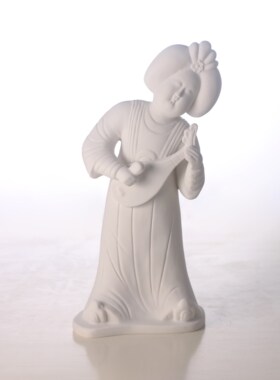 新中式风格 人物摆件 家具饰品 仕女饰品摆设 博古架摆件