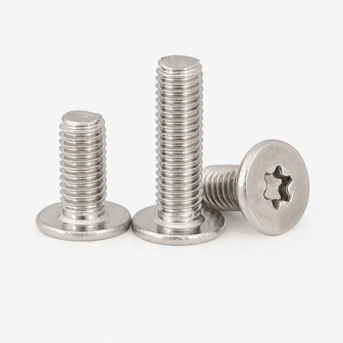 速发M螺.梅M4M5M6M8 04不锈钢5花扁平头螺丝钉薄头CM矮头梅花槽2