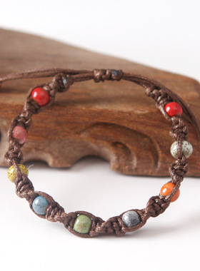 复古手串云南西藏饰品首饰民族风手链男女特色小礼物古典手饰装饰