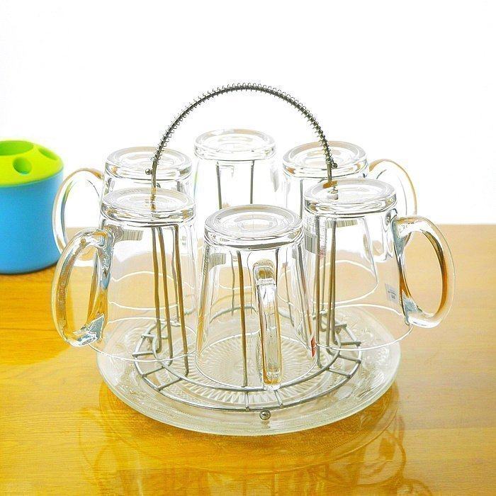 玻璃杯子女耐热家用客厅喝水带把大容量套装透明水杯加厚茶杯简约,餐饮具,玻璃杯,淘宝优惠券,粉丝福利购,淘宝优惠卷