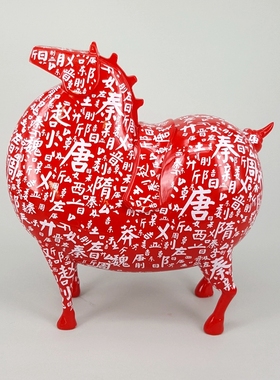 西安旅游纪念品创意长安唐马造型树脂H桌面摆件家居饰品外事礼物