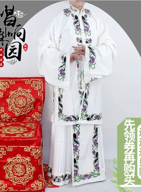 人气新款戏曲影视古装q京剧越剧断桥盗仙草白蛇传游湖荷花青衣披