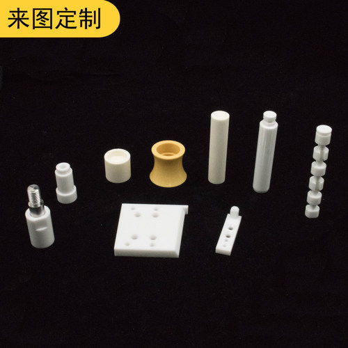 新品业陶瓷零件工加耐磨陶瓷板氧化铝工瓷管氧化锆陶瓷WY棒刚玉管