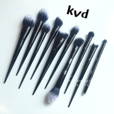 KVD40全套化妆刷 3D遮瑕刷粉底刷坡形刷L散粉刷腮红刷高光刷修容