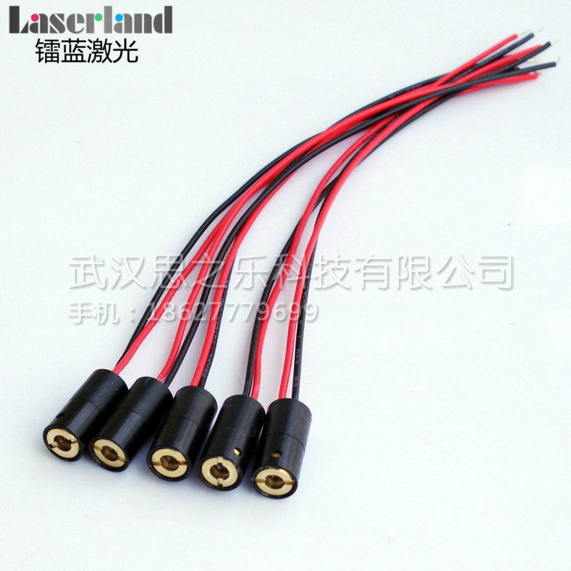 650nm红光激光头打点一字线十字线激光器 机床激光定位灯1-200mw