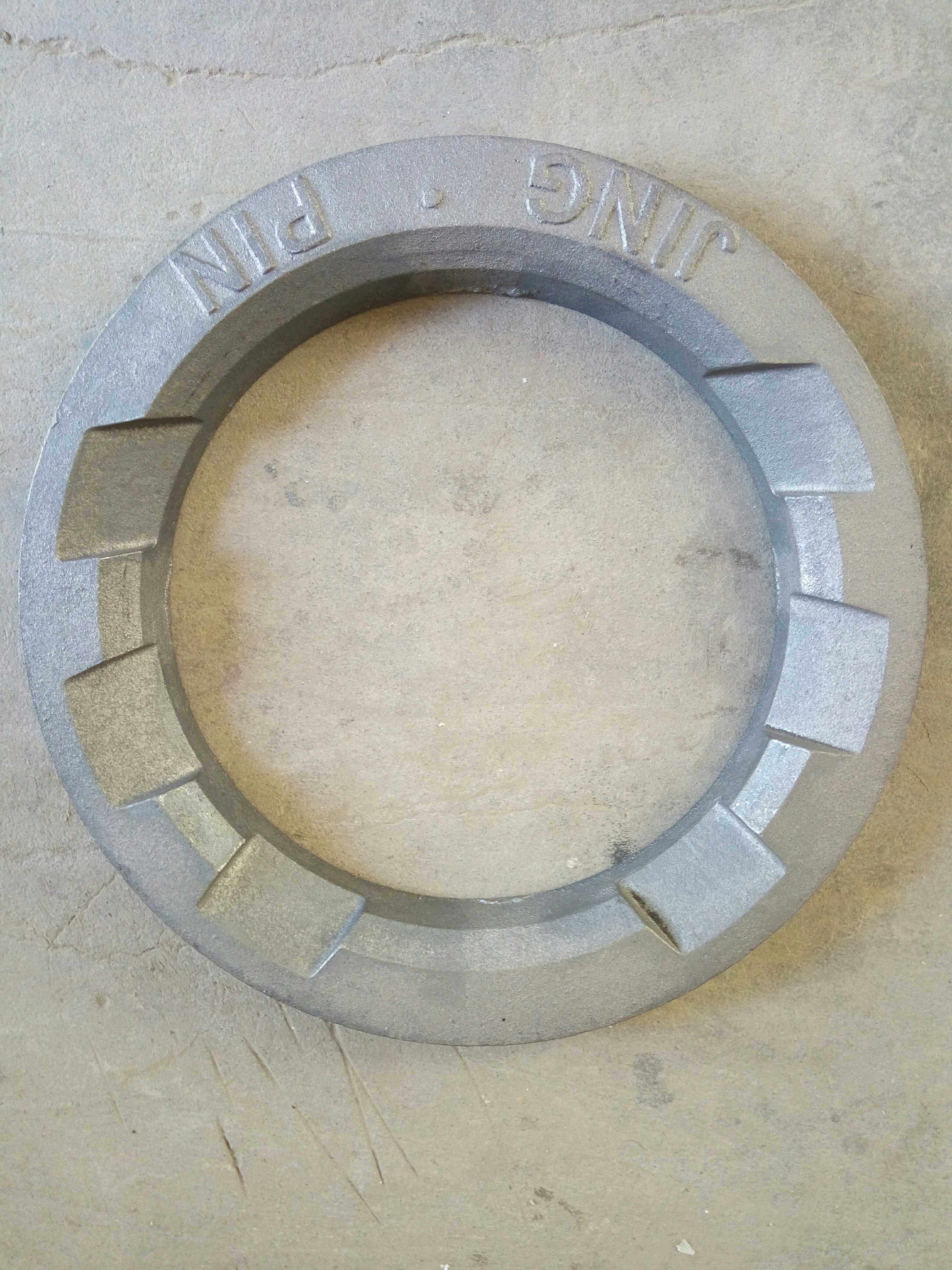 商用新款工程圈31六q平口加厚华杰炉头甲醇灶配件灶圈压火灶锅圈